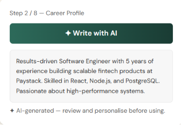 elevait cv builder AI writer elevait cv builder AI writer